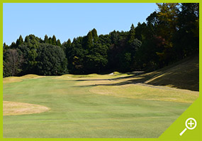 3番ホールセカンド地点