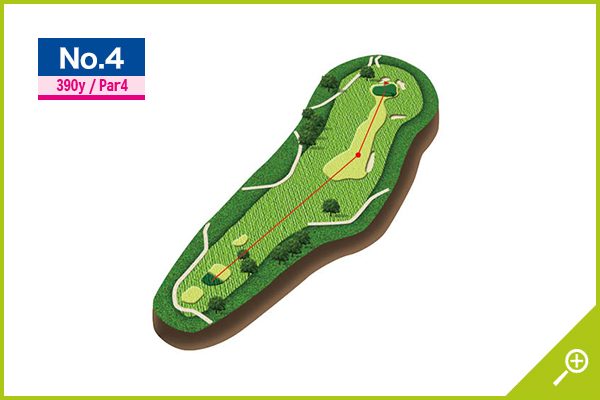 4H（Par:4/Yard:390））